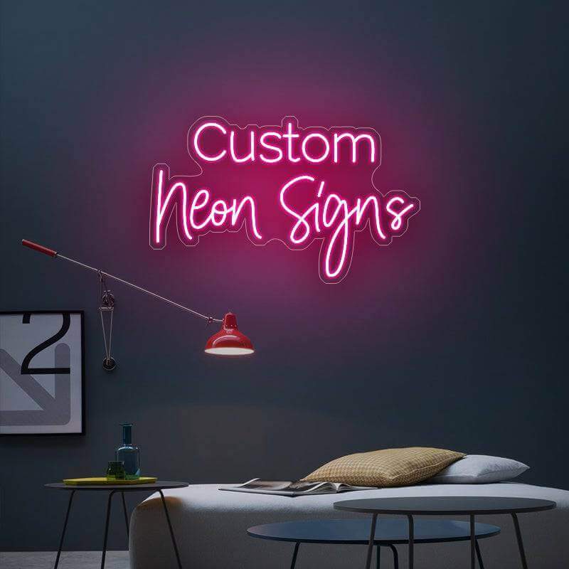 Custom Neon Sign With 3 Personalised Lines- Made In London - Online Ed